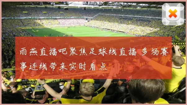 雨燕直播吧聚焦足球线直播 多场赛事连线带来实时看点